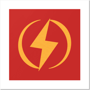 Lightning Symbol Posters and Art